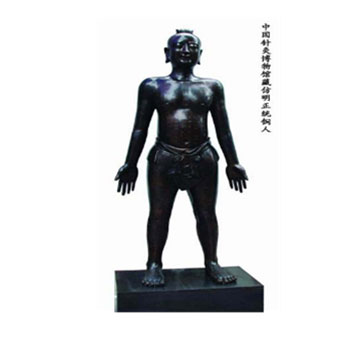 仿明正統針灸銅人 (真銅全銅、高170CM)